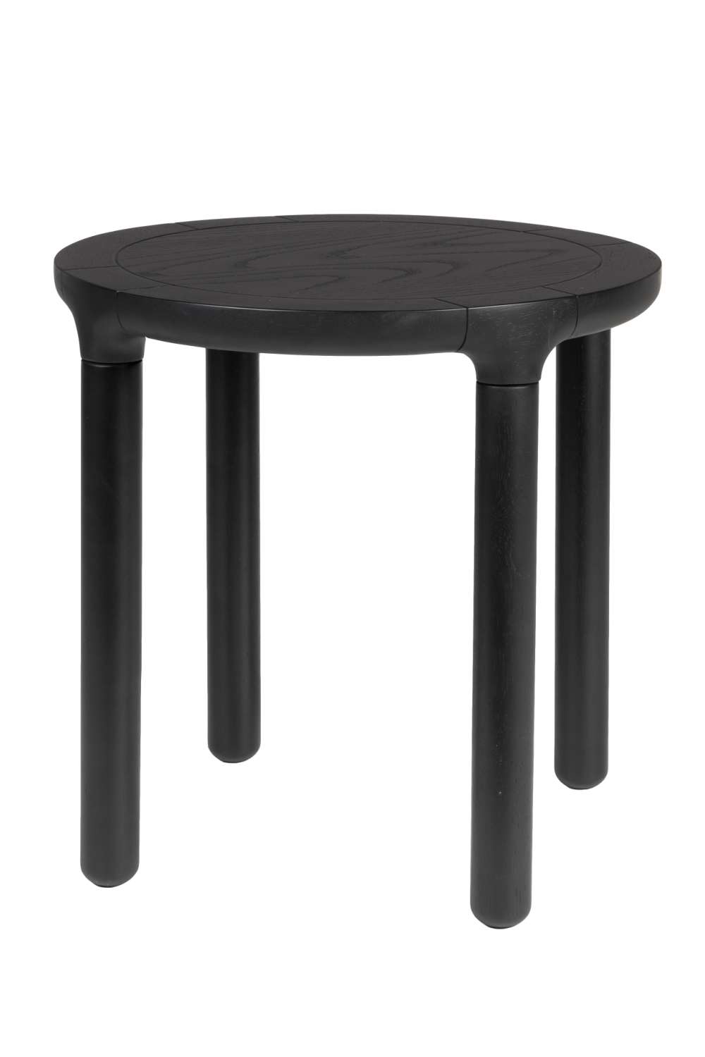 Table d'appoint ronde en chêne