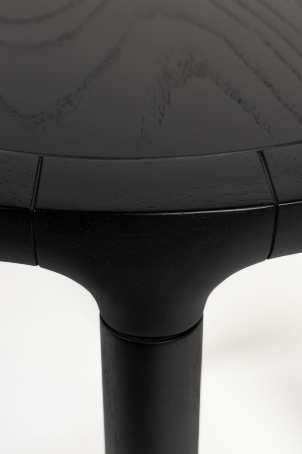 Table d'appoint ronde en chêne