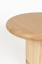 Table d'appoint socle en bois