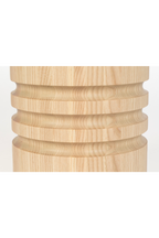 Table d'appoint socle en bois