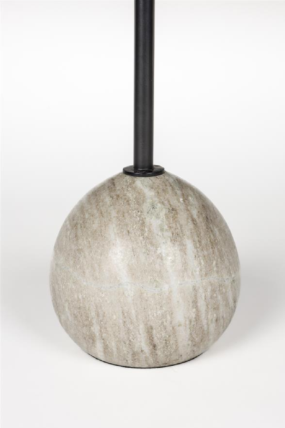 Table d'appoint en marbre marron