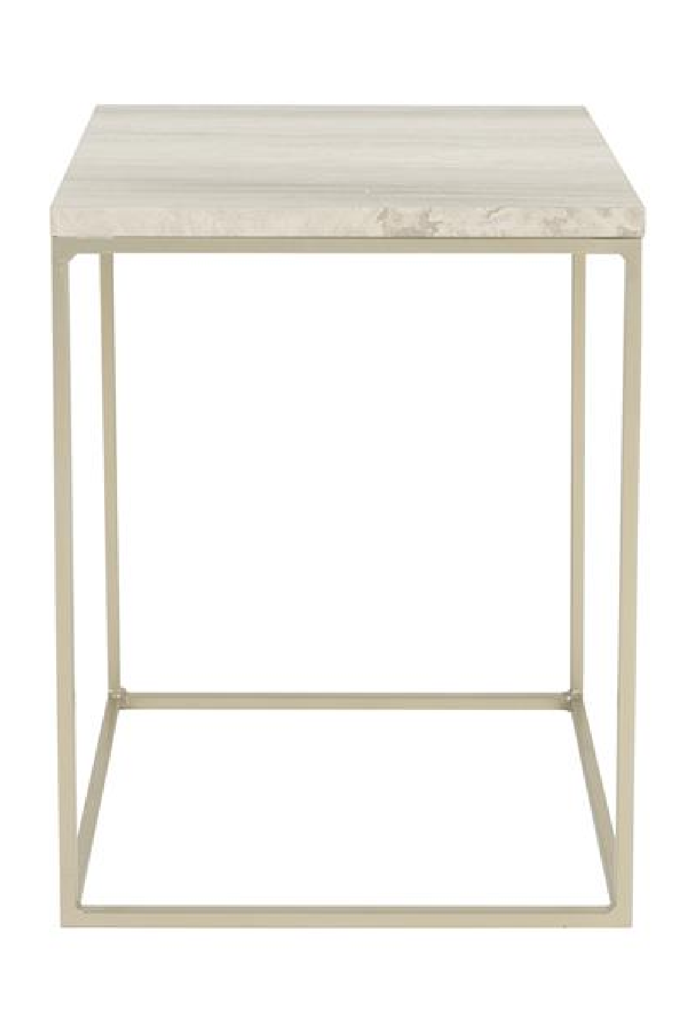 Table d'appoint en marbre gris