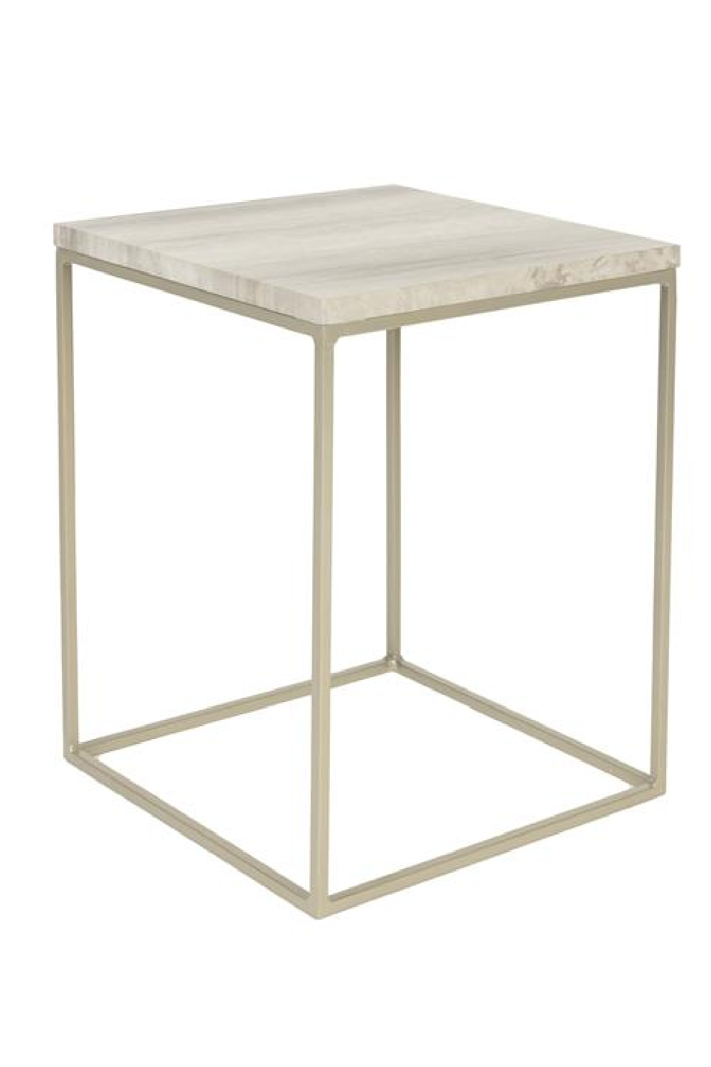 Table d'appoint en marbre gris