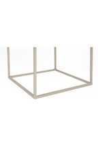 Table d'appoint en marbre gris