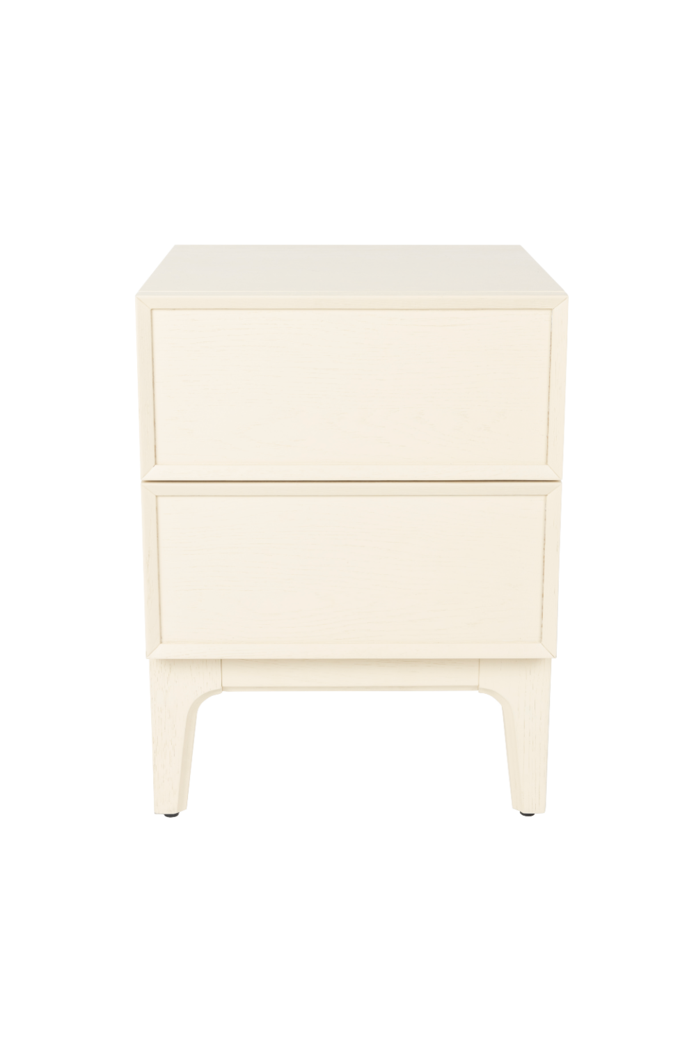 Table d'appoint blanche en bois